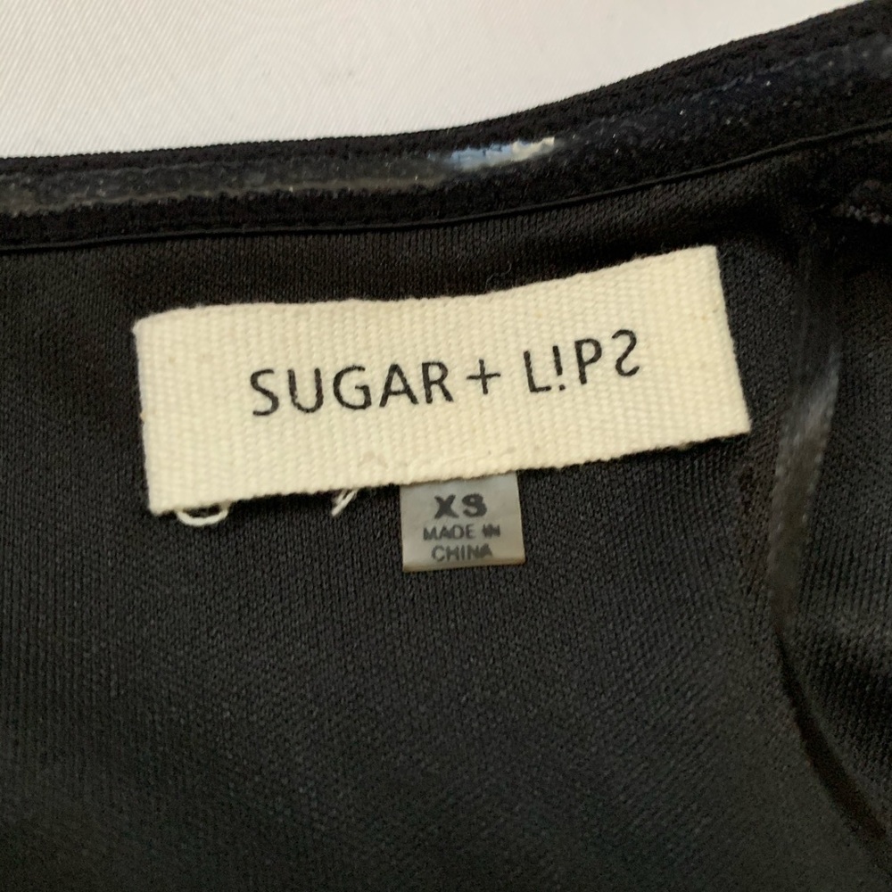 Sugar + Lips ✖️ Peplum style Tube Top XS - Picture 5 of 6